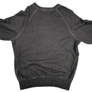 North Sails Men’s Jumper Sweater Size Large Black ! Cotton Designer Retro Print