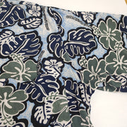 Ocean & Earth Shirt adult Size Small Vintage Floral Rayon surf casual collar Y2K