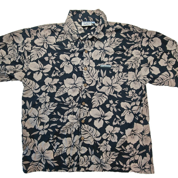 Rip Curl Vintage Men's Shirt Size XL Surf Short Sleeve ! Casual Y2K Button Up 🚨