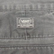 Vans Jeans Shorts Men's Size 36 Black Denim Jorts 2014 Skater Street Surf VGC