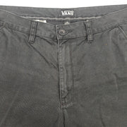 Vans Jeans Shorts Men's Size 36 Black Denim Jorts 2014 Skater Street Surf VGC