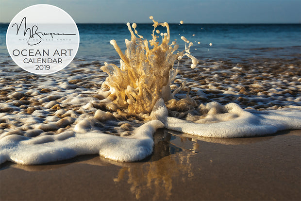 Matt Burgess Photo 2019 Ocean Art Calendar (SOLD OUT)
